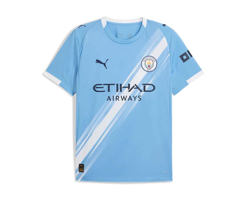 Puma Manchester City Home Jersey Replica — maillot domicile Man City bleu ciel Puma