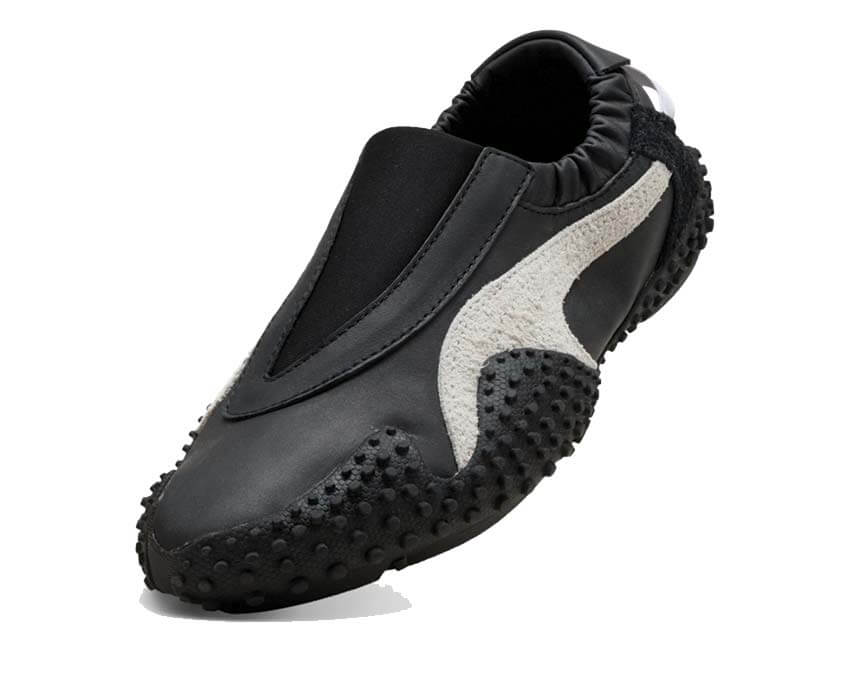 Puma Mostro Move W Noir vue latérale — cuir noir Mostro Move femme
