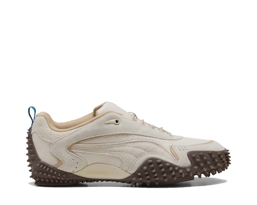 Puma Mostro XC Alpine Snow Speed Blue — sneaker unisexe trail blanc bleu