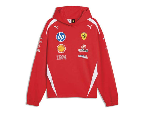 Puma Scuderia Ferrari Hoodie Rouge — hoodie Ferrari rouge Puma Formule 1 sport
