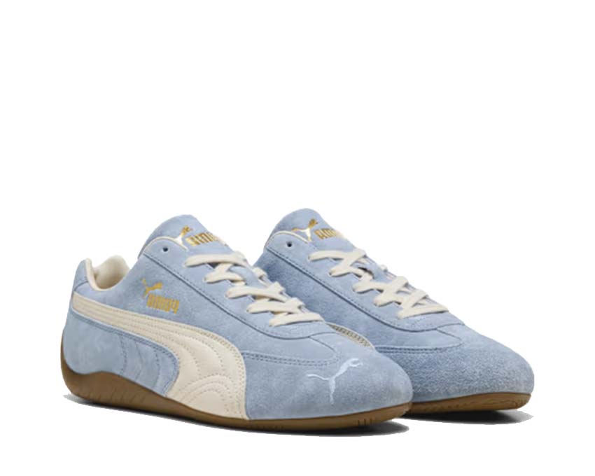 Puma Speedcat Faded Blue Haute Tropic suola — suola racing piatta
