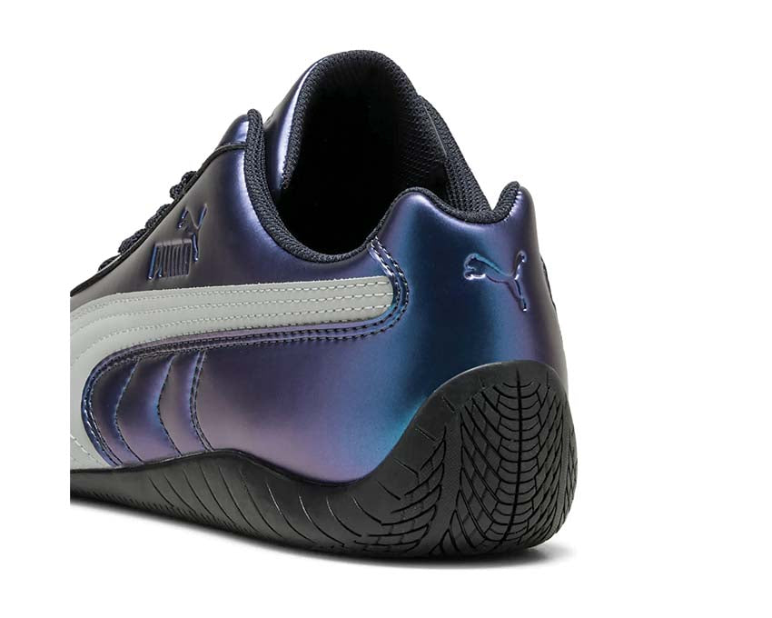 Puma Speedcat Y2K détail — détail cuir logo Puma Speedcat Y2K