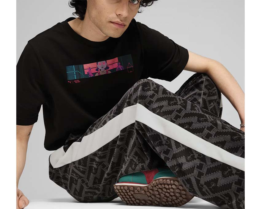 Puma x Squid Game T7 Pants Black W dos — dos pantalon noir Squid Game femme