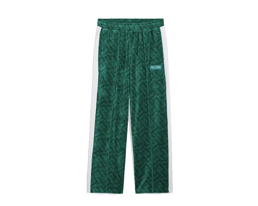 Puma x Squid Game T7 Pants Mint Tea — pantalon jogging vert menthe collaboration Squid Game