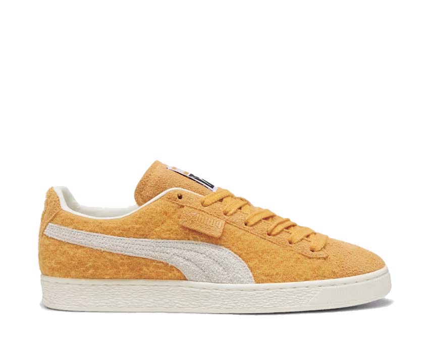 Puma Suede Mohair Ginger Tea Frosted Ivory — Herren-Sneaker texturierter Mohair