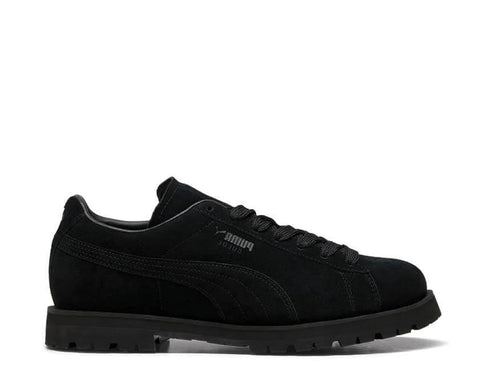 Puma Suede Vibram Noir — sneaker homme daim noir semelle Vibram sport vintage classique