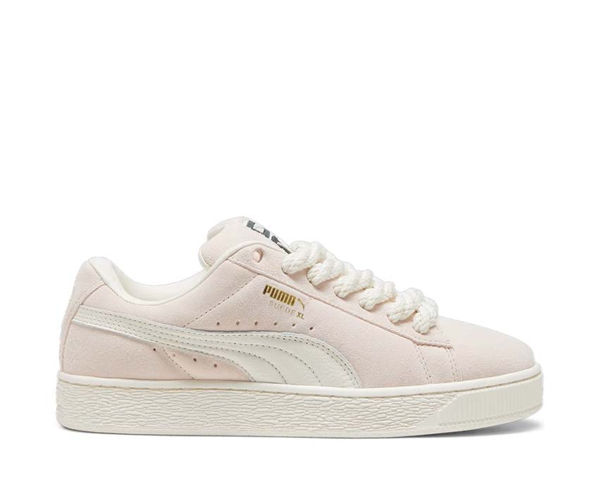 Puma Suede XL Warm White Island Pink — women's sneaker oversize suede pink