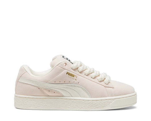 Puma Suede XL Warm White Island Pink — women's sneaker oversize suede pink