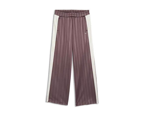 Puma T7 Track Pants W Rich Cocoa — pantalon de survêtement femme cacao sport T7
