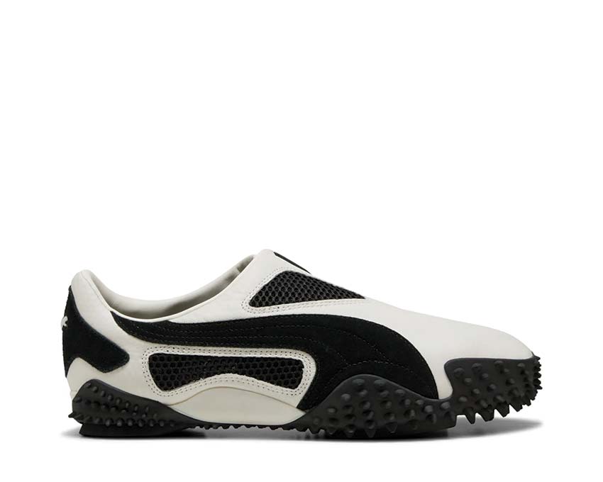 Puma Ur Mostro Warm White Puma Black — sneaker unisexe plateforme blanc chaud