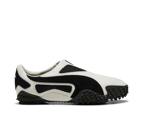 Puma Ur Mostro Warm White Puma Black — sneaker unisexe plateforme blanc chaud