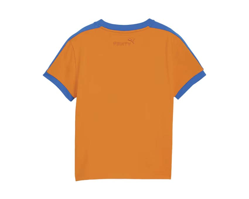 Puma x Fenty T7 Tee Orange dos — dos t-shirt orange Fenty x Puma