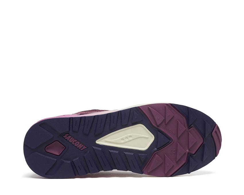 Saucony Grid Shadow 2 Summer Solstice Lilac Blue Detail — Premium-Material
