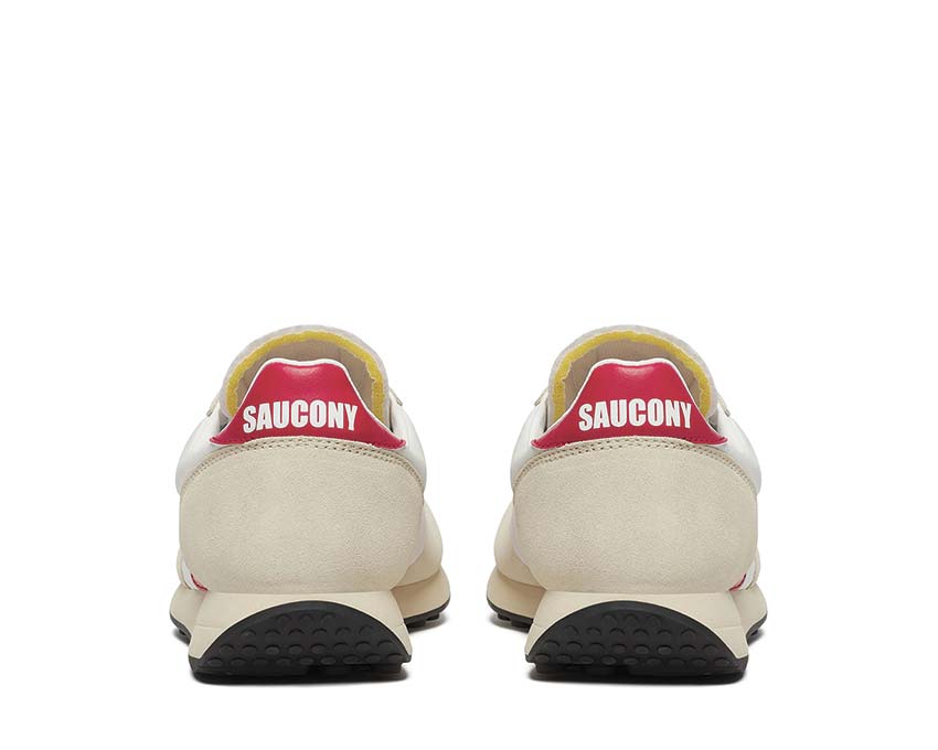 Saucony Trainer 80 White Red semelle — technologie ProGrid