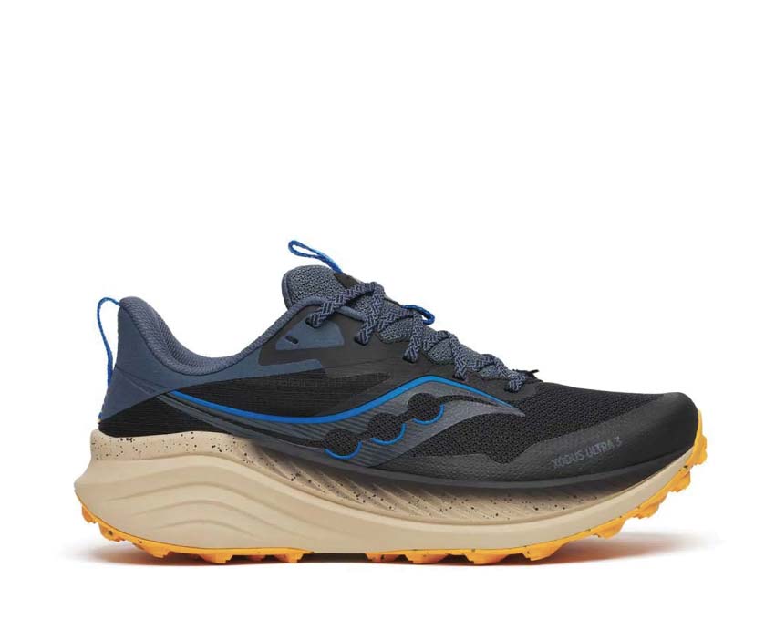 Saucony Xodus Ultra 3 Black Dusk — running uomo ammortizzazione ProGrid
