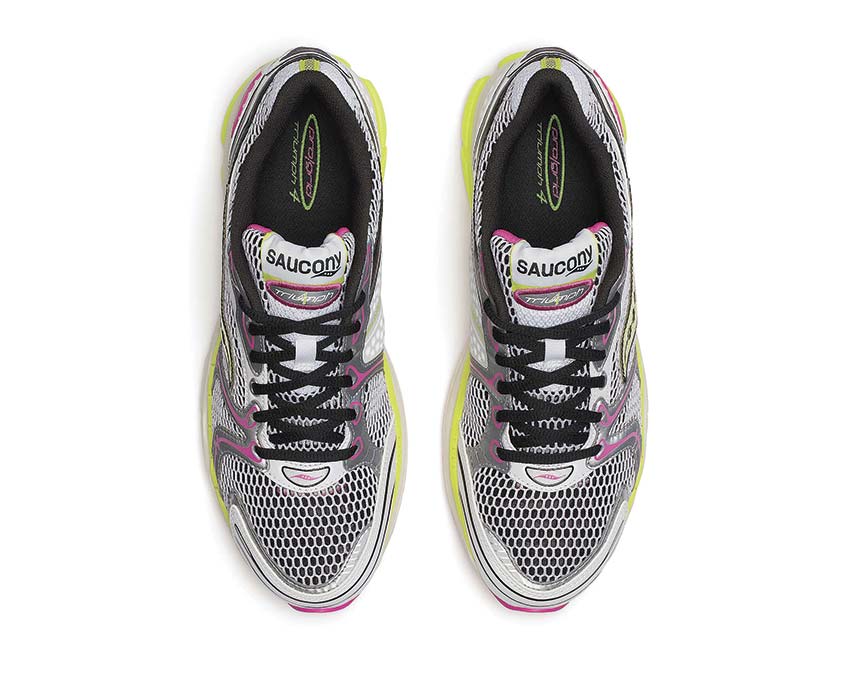 Saucony Progrid Triumph 4 Fluo détail — semelle EVA