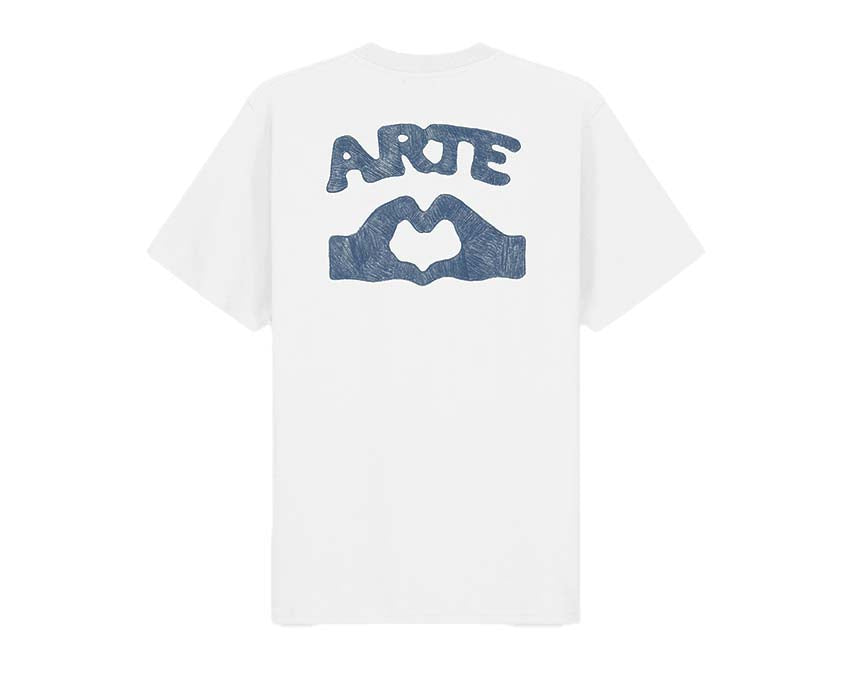 Arte Diels Stitch T-shirt White — t-shirt uomo bianca cuciture