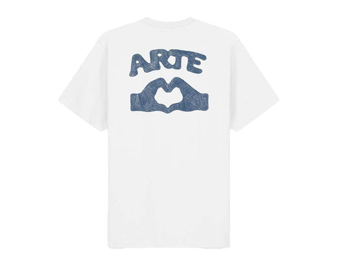 Arte Diels Stitch T-shirt White — t-shirt uomo bianca cuciture