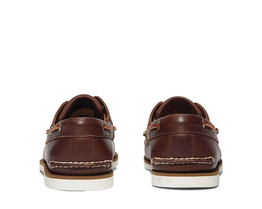 Timberland Classic Boat Shoe Brown semelle — semelle antidérapante bateau marron
