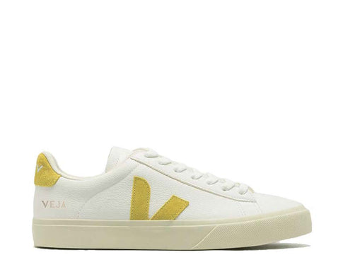 Veja Campo Chromefree Leather White Liquor — sneaker femme cuir chrome-free blanc naturel