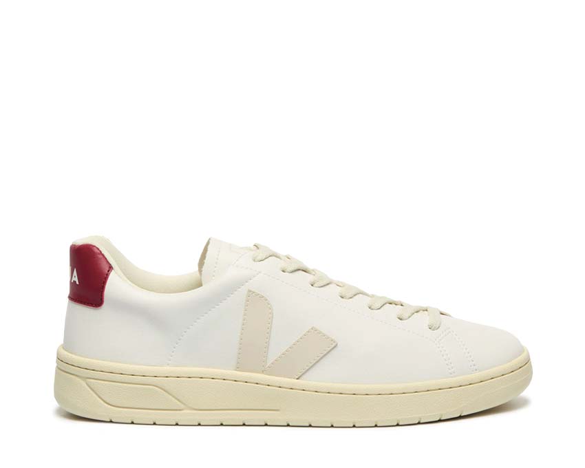 Veja Urca CWL White Pierre Marsala — sneaker femme CWL tricolore