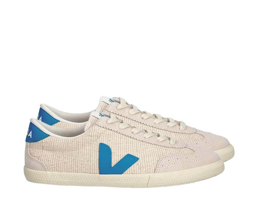 Veja Volley Egée Blue vue latérale — toile légère Egée
