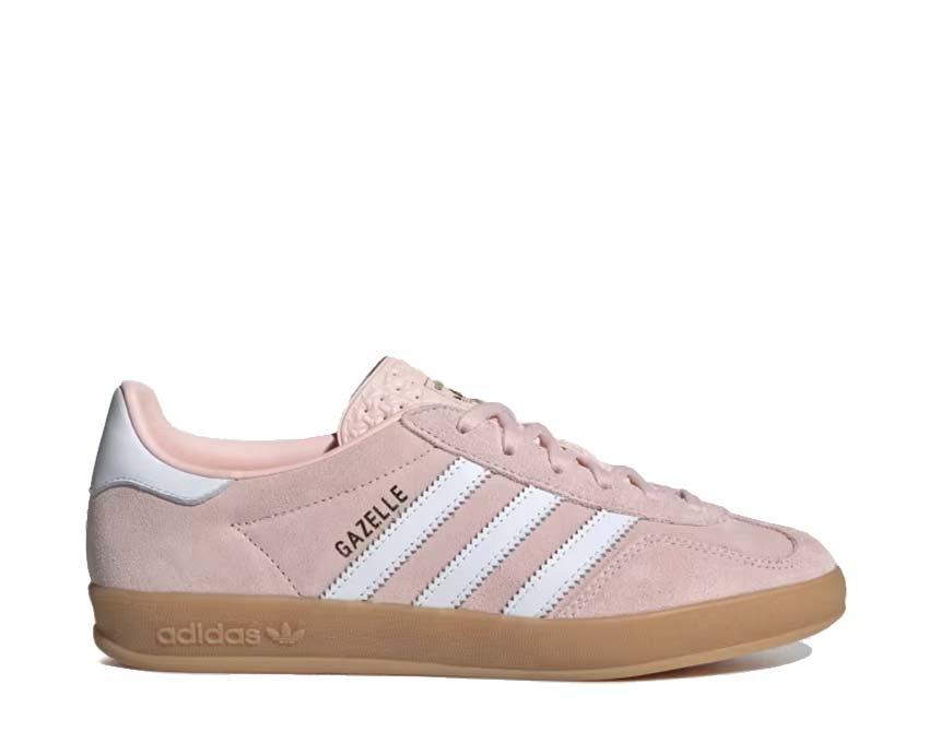 Adidas Gazelle Indoor Sandy Pink — sneaker femme daim rose indoor semelle gomme