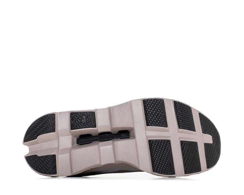 On Cloudmonster W Cinder/Fog arrière — amorti maximal running femme