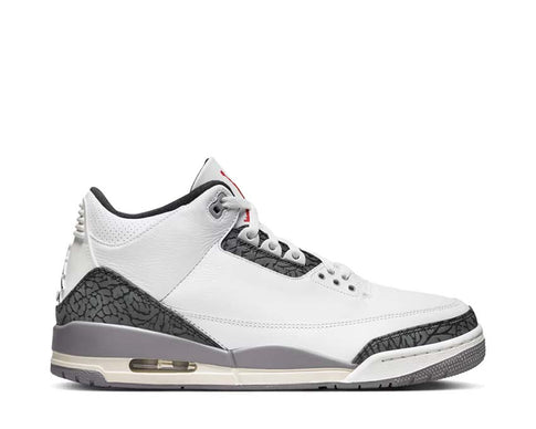 Jordan Air Jordan 3 Retro Cement Grey — sneaker hombre gris cemento elefante