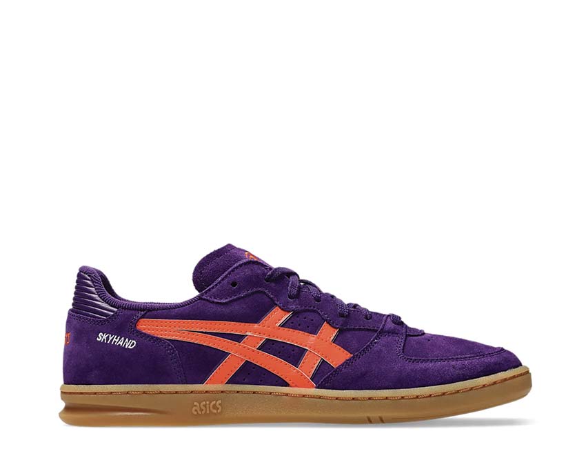 Asics Skyhand OG Prune Koi — handball OG années 90 femme daim et mesh