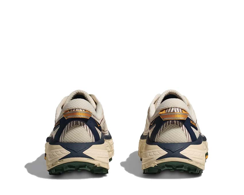 HOKA Mafate Speed 2 Alabaster Oatmilk detail — lightweight mesh upper