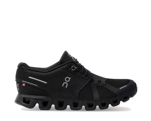On Cloud 5 W All Black — running femme CloudTec léger confort quotidien