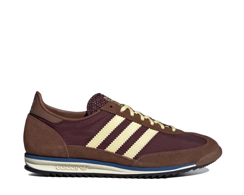 Adidas SL 72 OG W Maroon — unisex Retro-Running Sneaker weinrot