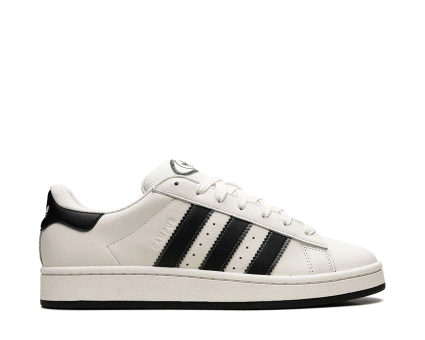 Adidas Campus 00s White Black — Unisex Sneaker Wildleder weiß flache Gummisohle