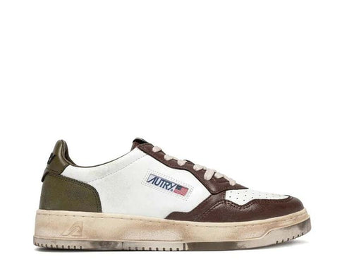 Autry Super Vintage Low — sneaker uomo pelle stile retrò sport