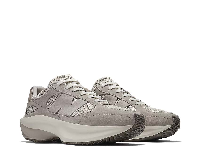 New Balance WRPD Grey Days Seitenansicht — atmungsaktives Mesh Obermaterial