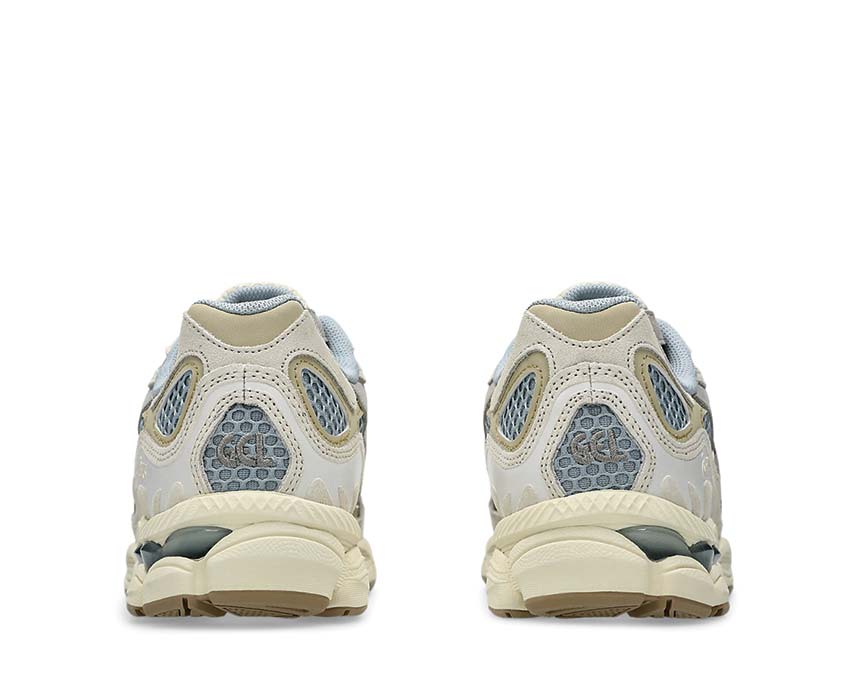 Asics Gel NYC Dolphin Grey détail — semelle Duomax