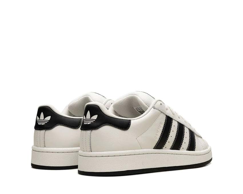 Sohle — flache Gummi Campus 00s White Black