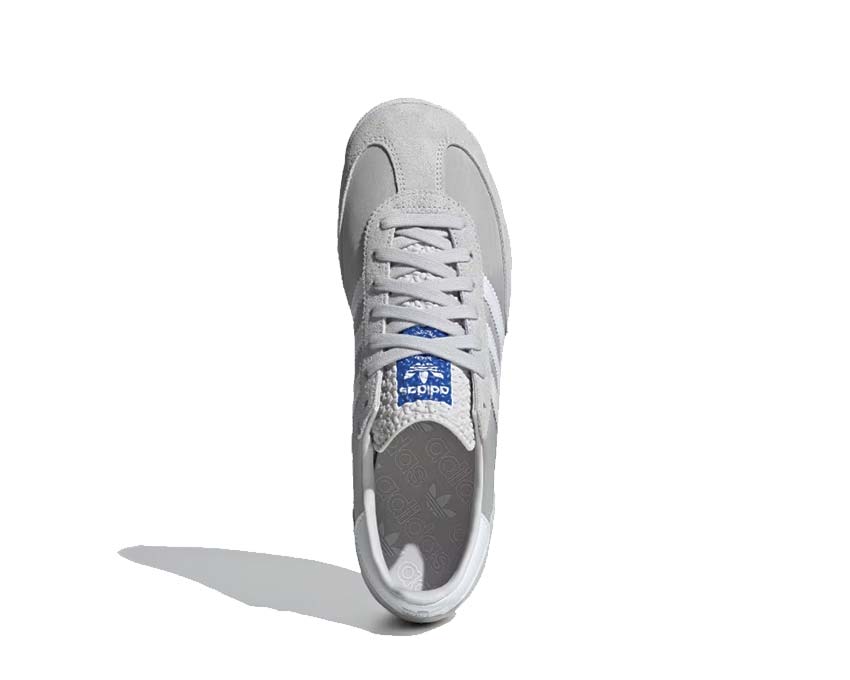Adidas SL 72 RS Grey One détail — mesh respirant et suède gris