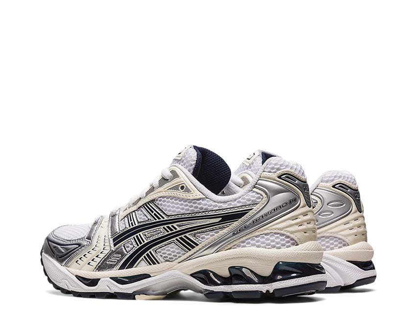 Asics Gel Kayano 14 White Midnight Sohle — Gel-Technologie