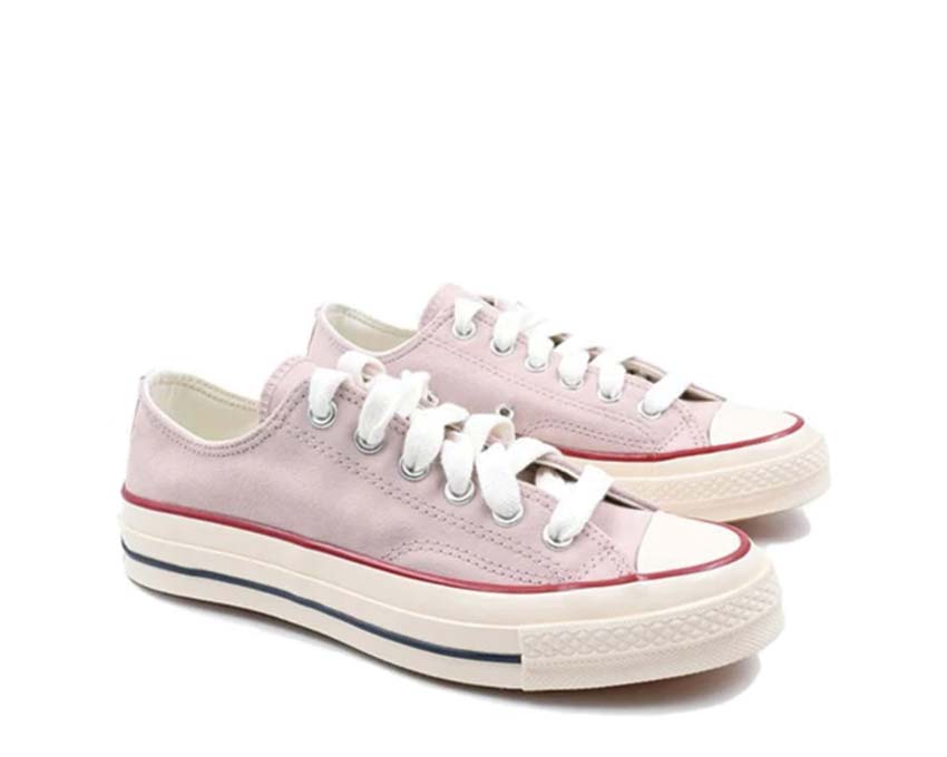 Converse Chuck 70 Flush Stone/Natural Ivory side view — stone natural ivory canvas