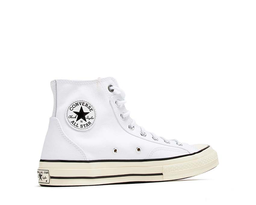 Converse Chuck 70 Hi Optical White sole — white thick vulcanized sole