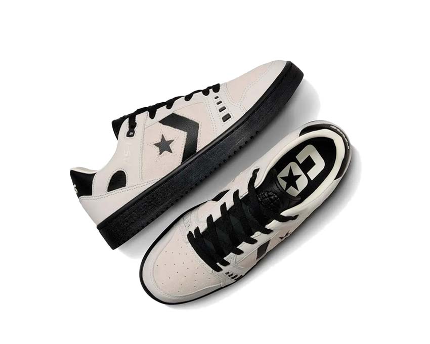 Converse x Alexis Sablone AS-1 Pro OX Khaki/Off White sole — vulcanized skate sole