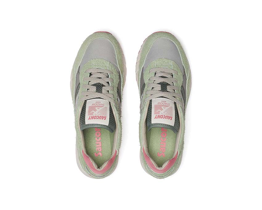 Saucony Shadow 6000 Green Ivory detail — EVA sole