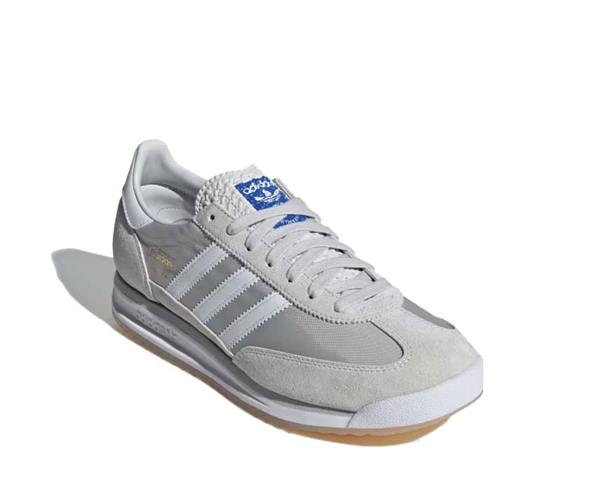 Adidas SL 72 RS Grey One vue latérale — profil vintage années 70 épuré