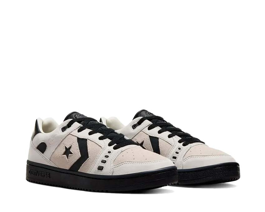 Converse x Alexis Sablone AS-1 Pro OX Khaki/Off White side view — Sablone skate pro profile