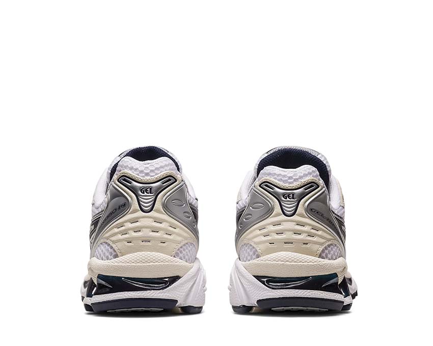 Asics Gel Kayano 14 White Midnight Detail — Duomax-Sohle