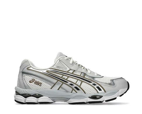 Asics Gel NYC 2055 Cream/Pure Silver — men's running lifestyle shoe retro platform