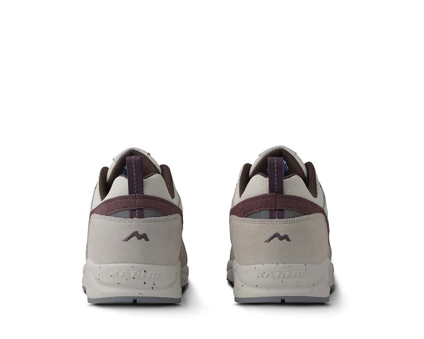 Karhu Fusion 2.0 Foggy Dew/Moonscape detail — two-tone mesh upper