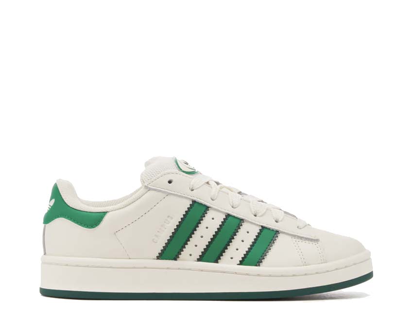 Adidas Campus 00s White Green — Herren Sneaker Wildleder flache Gummisohle